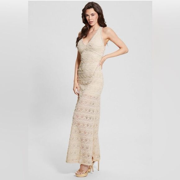 Guess Liza Women's Sleeveless Maxi Dress - Picture 10 of 13